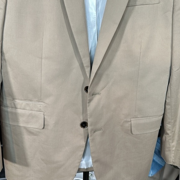 Express Photographer Blazer in Cream Tan Size 42 Regular - Picture 2 of 3